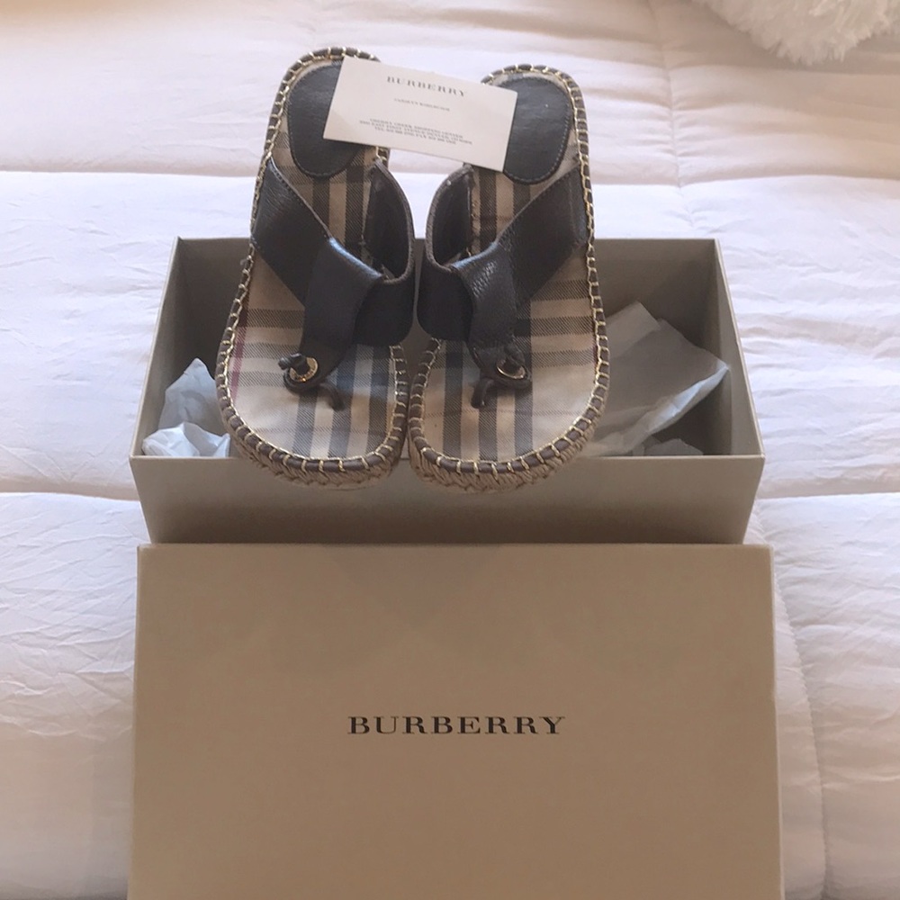 Burberry sandals